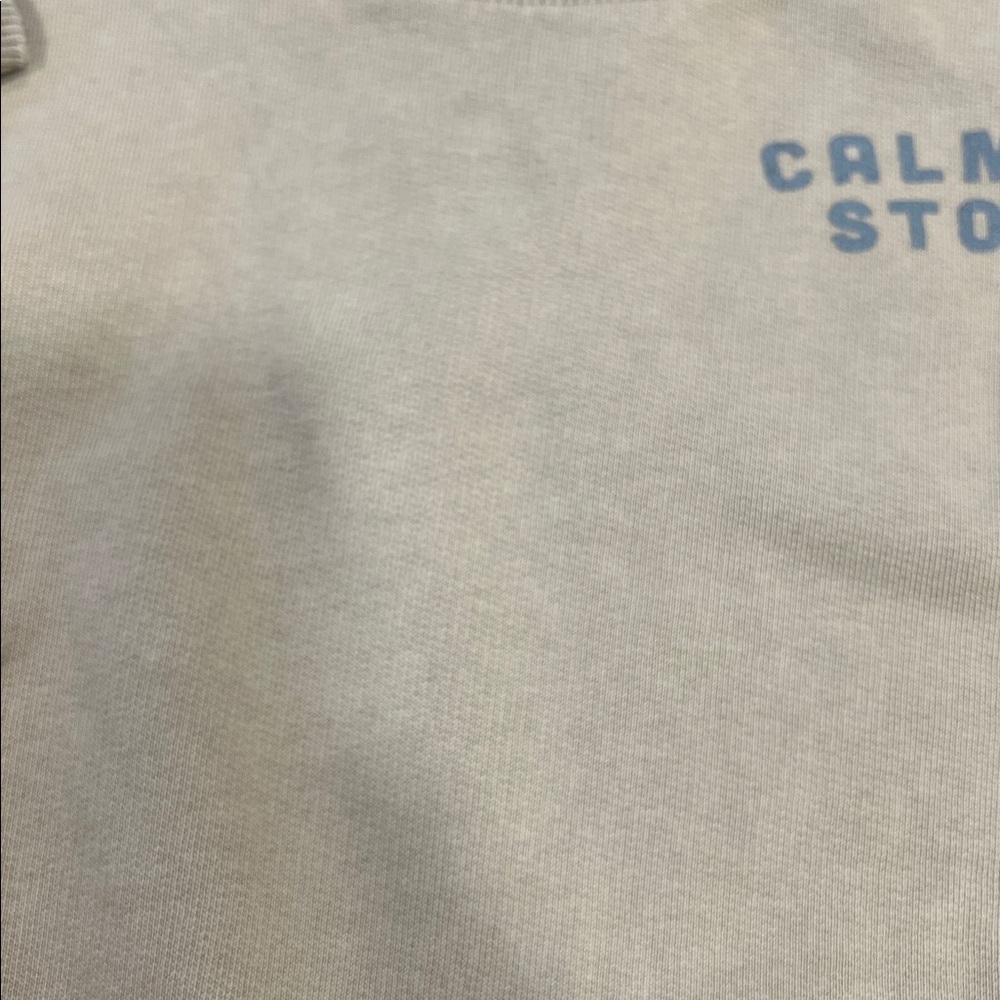 Piupiuchick Green calming storm graphic Sweatshirt kids 3 years play condition - Picture 3 of 8